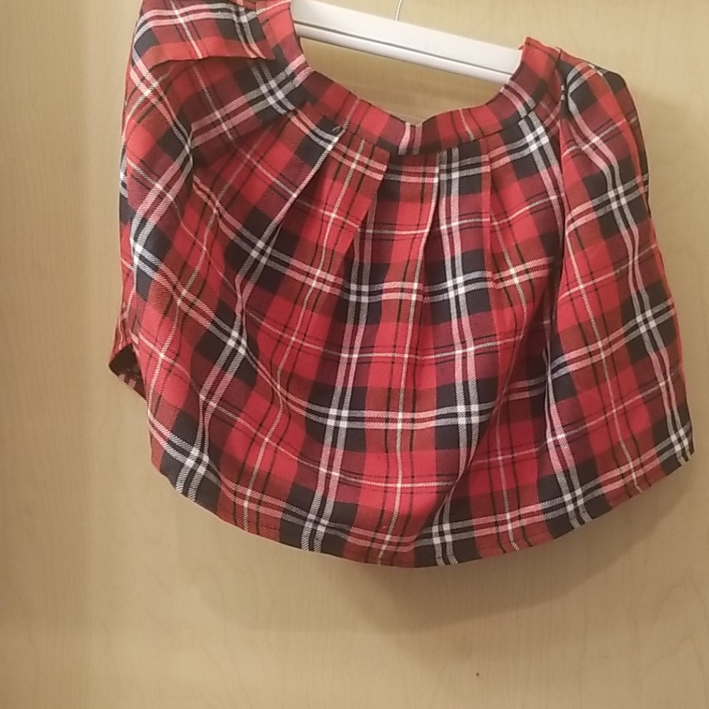 Checkered skirt